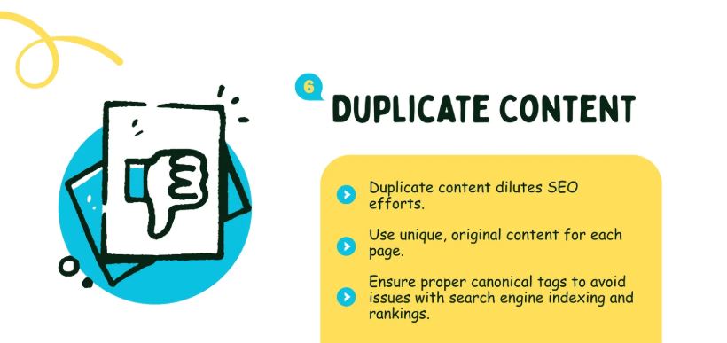 duplicate cotent