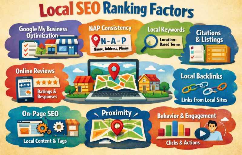 Top Local SEO Ranking Factors