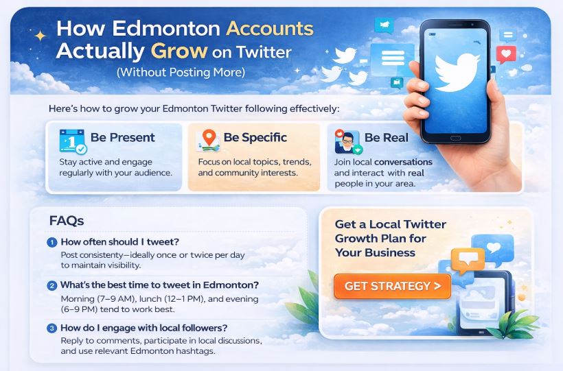 Grow a Twitter Following in Edmonton Using Local Conversations